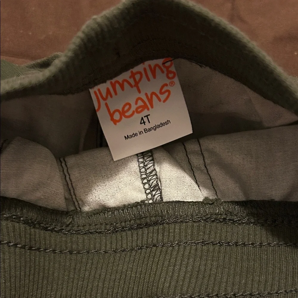 jumping beans Green Camouflage Jogger Pants - Picture 2 of 3